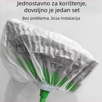 Jednokratna navlaka za metlu – netkana tkanina, jednostavan moderni stil, za kućnu upotrebu, zaštita od prašine