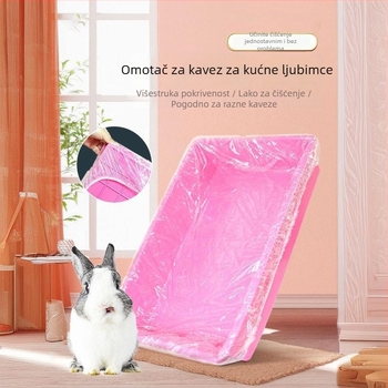 Saint-wang Jednokratna plastična podloga za uriniranje u kavezu za zečeve i deguse