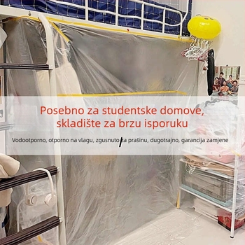 Zaštitni film za namještaj – Dustproof film serije, materijal: PE film + washi traka, debljina 60–70 μm, podloga od japanskog papira, ljepilo na bazi vode, propusnost 80%