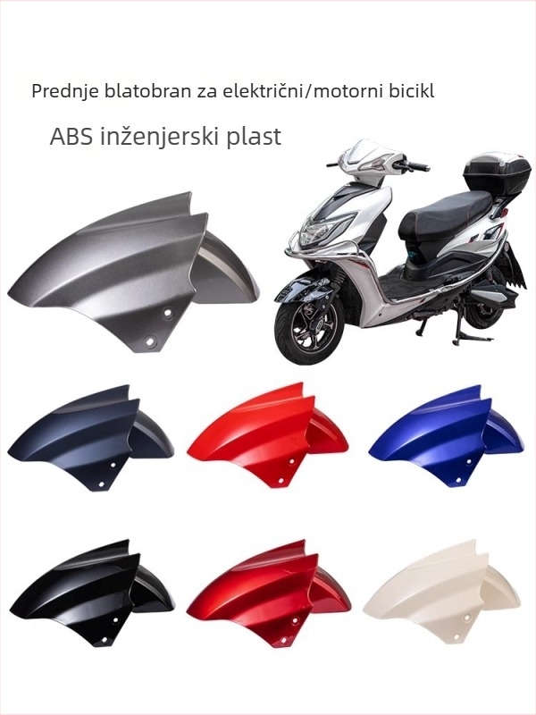 Prednji blatnik za električno vozilo, zaštita od prskanja za baterijski motocikl, Kepu – unisex, univerzalni dodaci