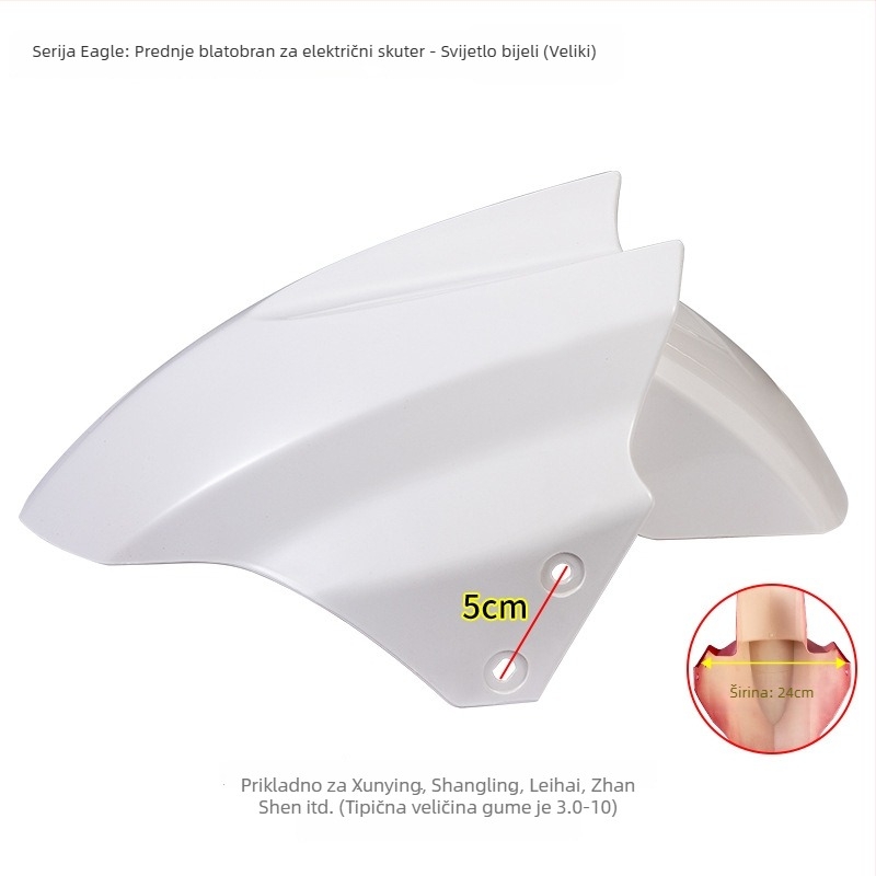 Prednji blatnik za električno vozilo, zaštita od prskanja za baterijski motocikl, Kepu – unisex, univerzalni dodaci