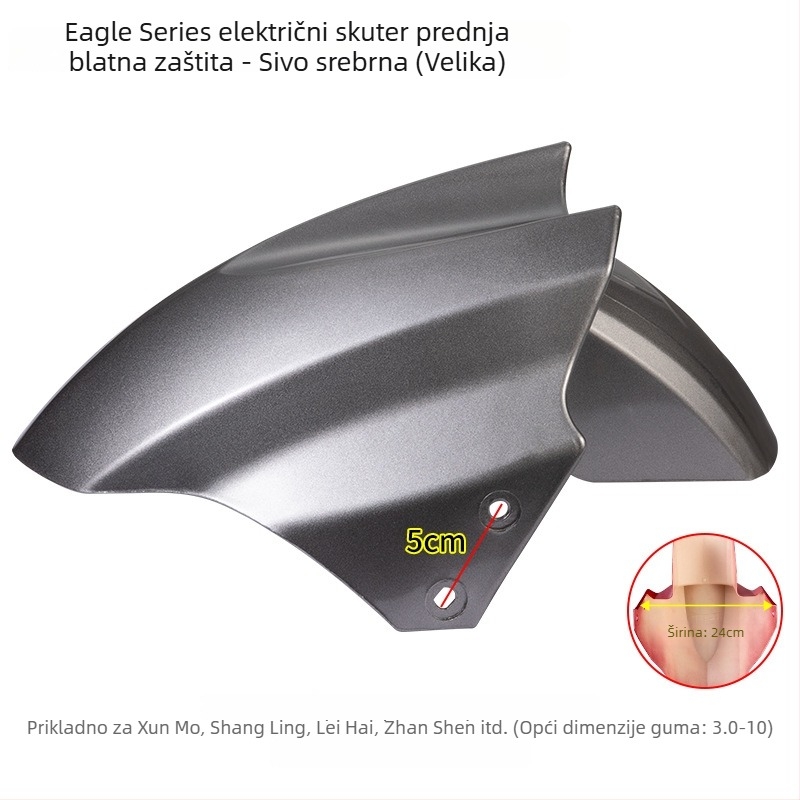 Prednji blatnik za električno vozilo, zaštita od prskanja za baterijski motocikl, Kepu – unisex, univerzalni dodaci