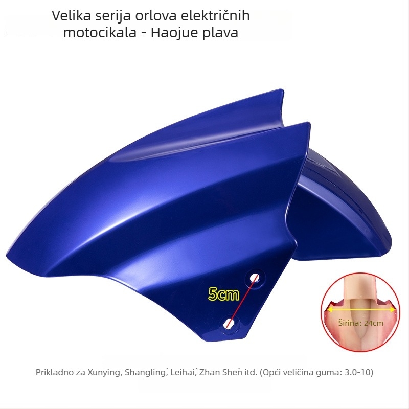 Prednji blatnik za električno vozilo, zaštita od prskanja za baterijski motocikl, Kepu – unisex, univerzalni dodaci