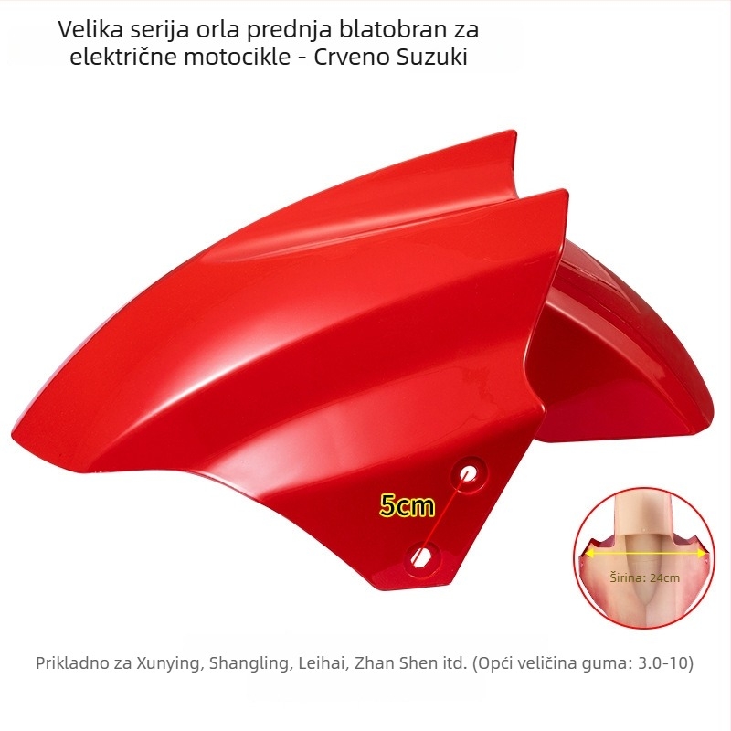 Prednji blatnik za električno vozilo, zaštita od prskanja za baterijski motocikl, Kepu – unisex, univerzalni dodaci