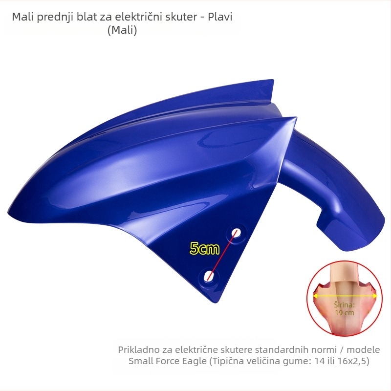 Prednji blatnik za električno vozilo, zaštita od prskanja za baterijski motocikl, Kepu – unisex, univerzalni dodaci