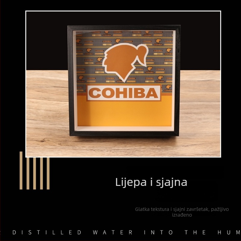 Futeng Kutija za Čuvanje Etiketa Cigare – Plastična Izložbena Kutija za Zbirke, Premium Poklon