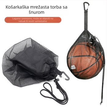 Babendu torba za pohranu košarke i odbojke — mrežasta torba sa šniranjem, Oxford materijal, prilagođeni otisak logotipa