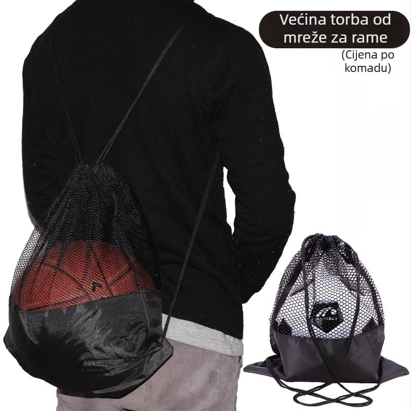 Košarkaška torba s vezicom – Oxford platno, tiskano logotip, privatna etiketa dostupna, Nai Force, namijenjena košarci