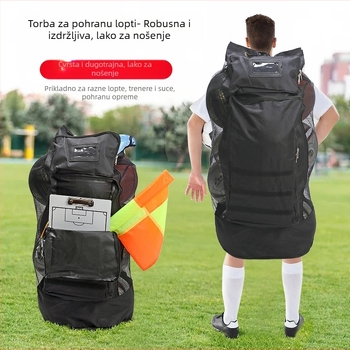 Nili platnena torba za košarku i nogomet – veliki kapacitet, prilagodba, tisk logotipa