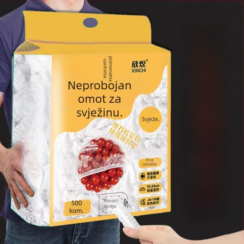 Plastična torba za čuvanje hrane, 1 kom, otporno na prašinu, trajanje 1600 dana