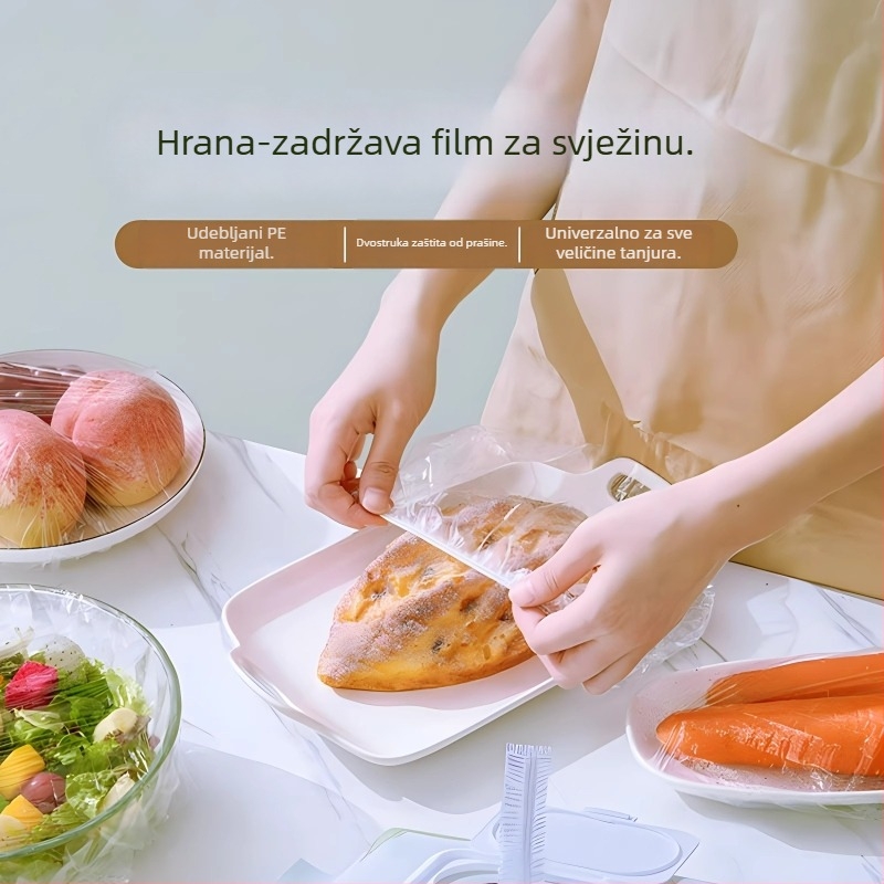 Plastična torba za čuvanje hrane, 1 kom, otporno na prašinu, trajanje 1600 dana