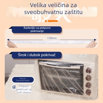 Miaojie Debljano Jednokratno Pokrivalo za Zaštitu od Prašine Kućanskih Uređaja, PE/Polietilen, Višenamjensko, Pogodno za Rižnjak i Mikrovalnu