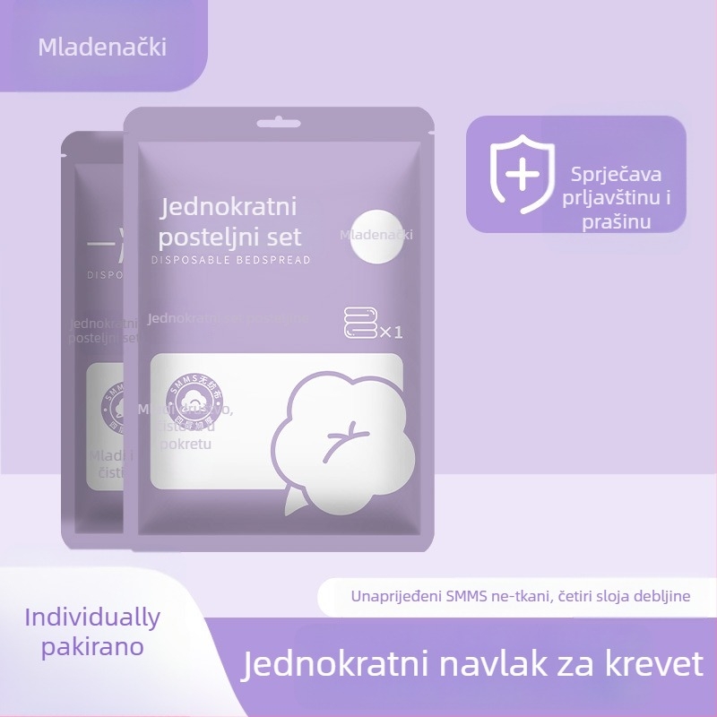 Jednokratni gumirani list za madrac - SMMS materijal, Youth branda, zaštita od prašine i prljavštine