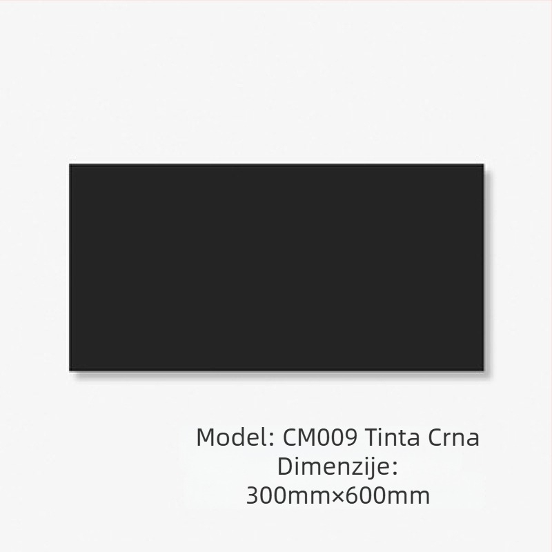 Glazirana zidna pločica – mat završetak, vodonepropusna, visoka čvrstoća pri kompresiji 4851, apsorpcija vode 0,5, gustoća 3520