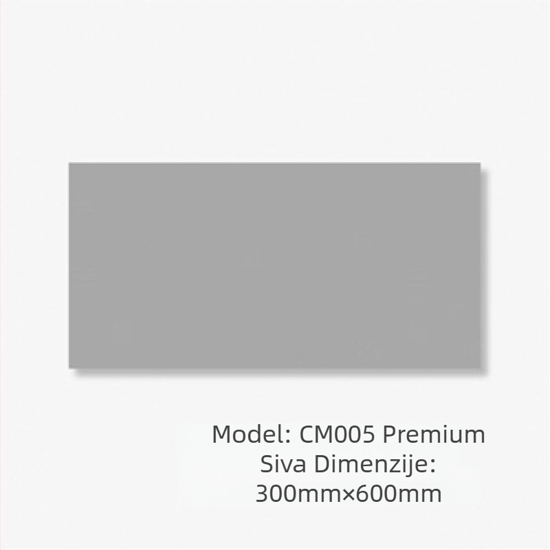 Glazirana zidna pločica – mat završetak, vodonepropusna, visoka čvrstoća pri kompresiji 4851, apsorpcija vode 0,5, gustoća 3520