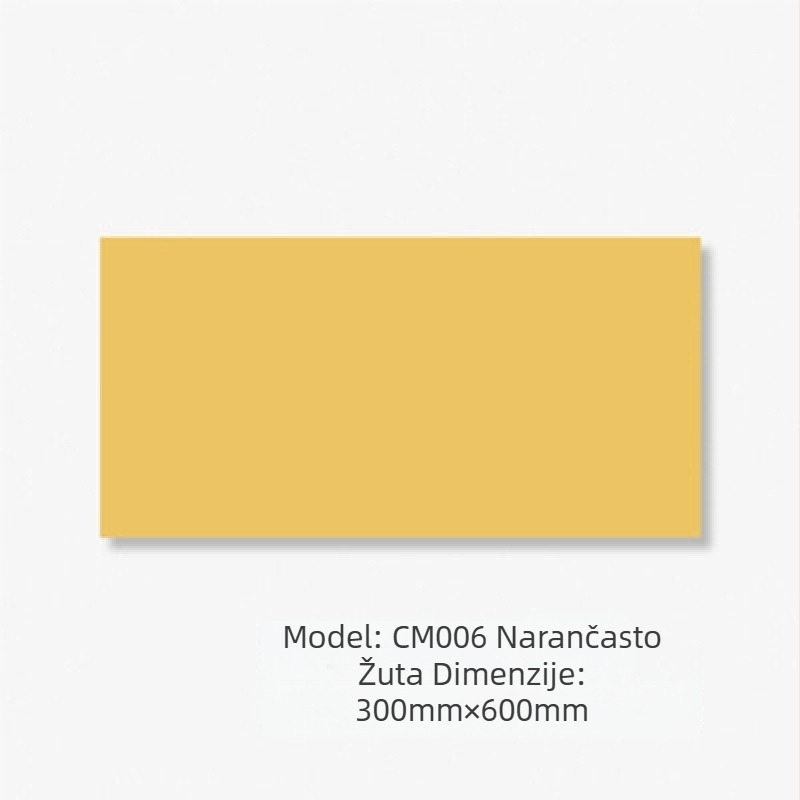 Glazirana zidna pločica – mat završetak, vodonepropusna, visoka čvrstoća pri kompresiji 4851, apsorpcija vode 0,5, gustoća 3520