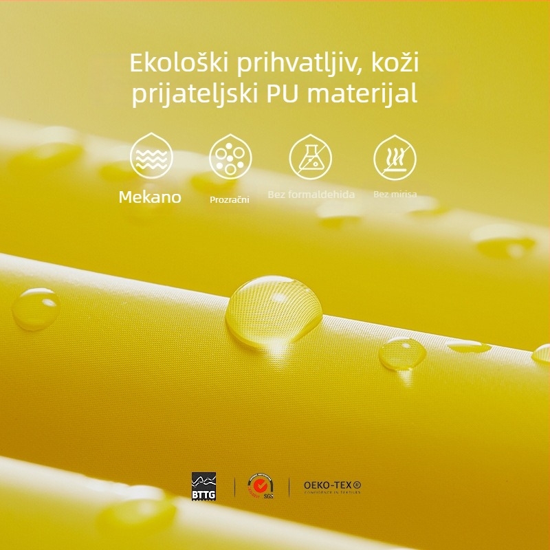 Dječji pončo kišni kaput za školu, karikatura stil, pletena tkanina, vodootporan PU sloj, prilagodljiv logotip