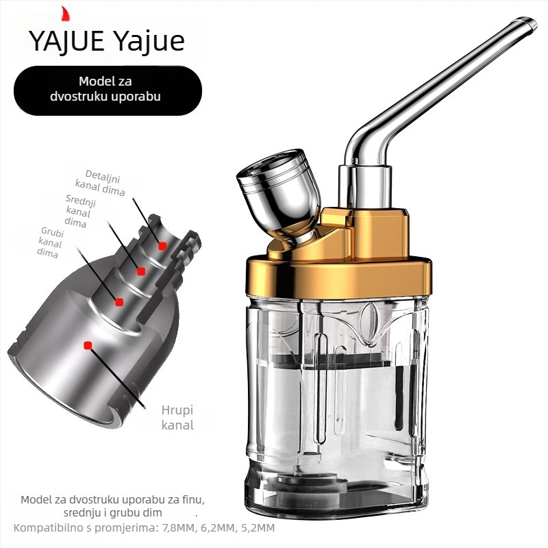 Usnik-filter za cigarete s tri načina — debeo, srednji, tanak, plastični