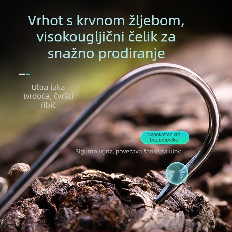 Chuangxin olovni kuk za mekane mamce, s bodljama, za ribolov na plaži oceana