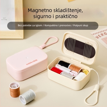 Magnetska kutija za igle i konac – set za kućnu šivanje, Suoxiang D2446, 140 komada, 80 g, moderni stil