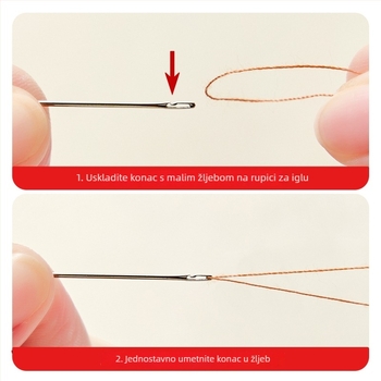 Magnetska kutija za igle i konac – set za kućnu šivanje, Suoxiang D2446, 140 komada, 80 g, moderni stil