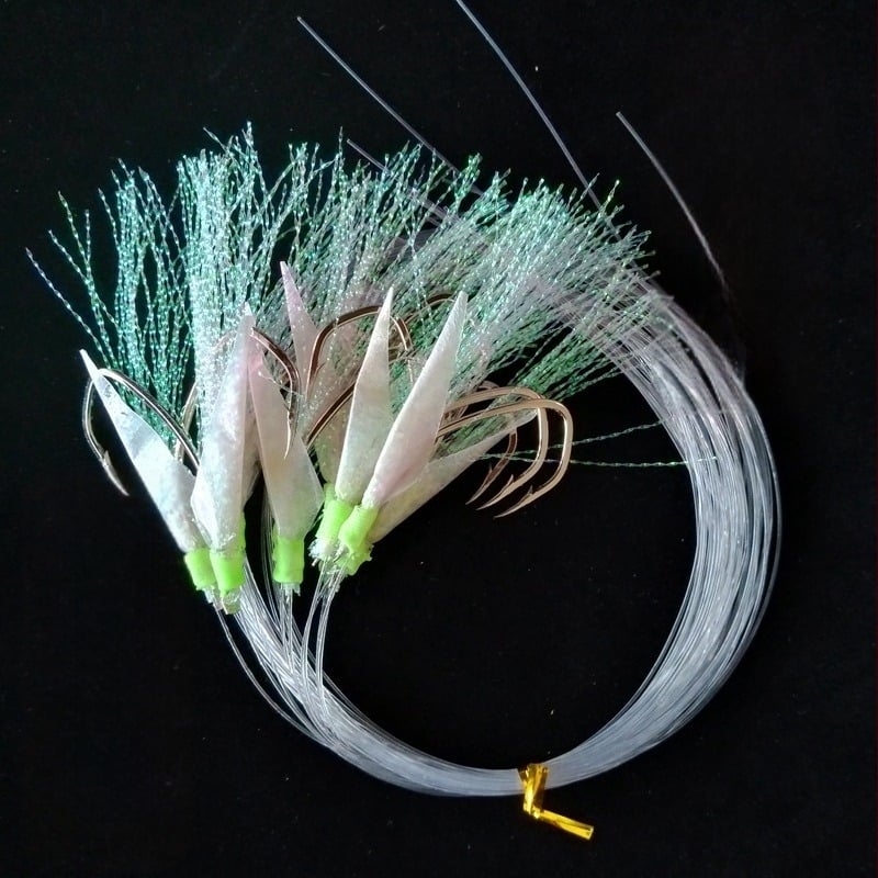 Obična ribarska udica, model 5084, bodljiva udica za kostruna, svjetleći cijevni kućište za morski ribolov s broda