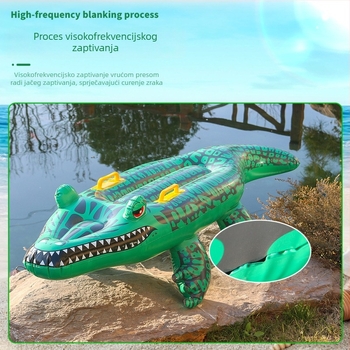 Bawei PVC napuhujuća daska za surfanje u obliku krokodila, sitotisak, univerzalna namjena