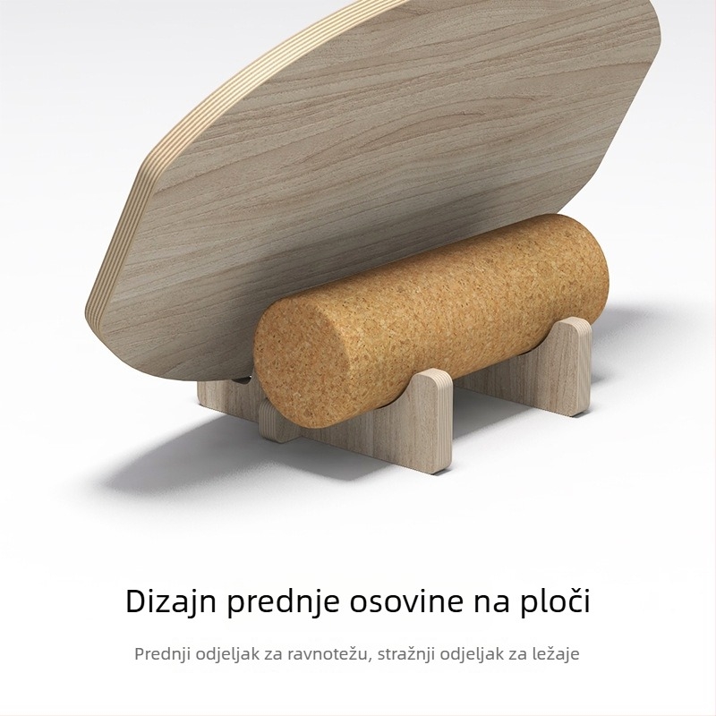 Drveni stalak za balans ploču i izložbeni stalak za skateboard – Materijal: drvo; Šifra proizvoda XY-110; Površina ploče: ravna; Primjenjiva skupina: univerzalna