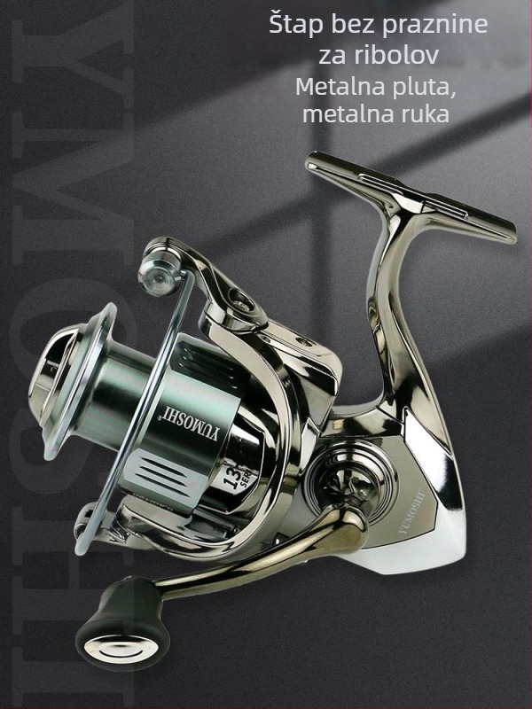 YUMOSHI spinning kolut za ribolov, 40 komada u kutiji, ovlaštena privatna marka.