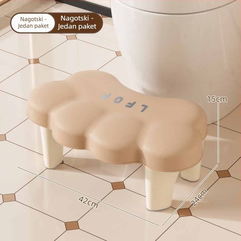 PP stolić za stopala u kupaonici, protuklizna, nije sklopiv, marka Yushi