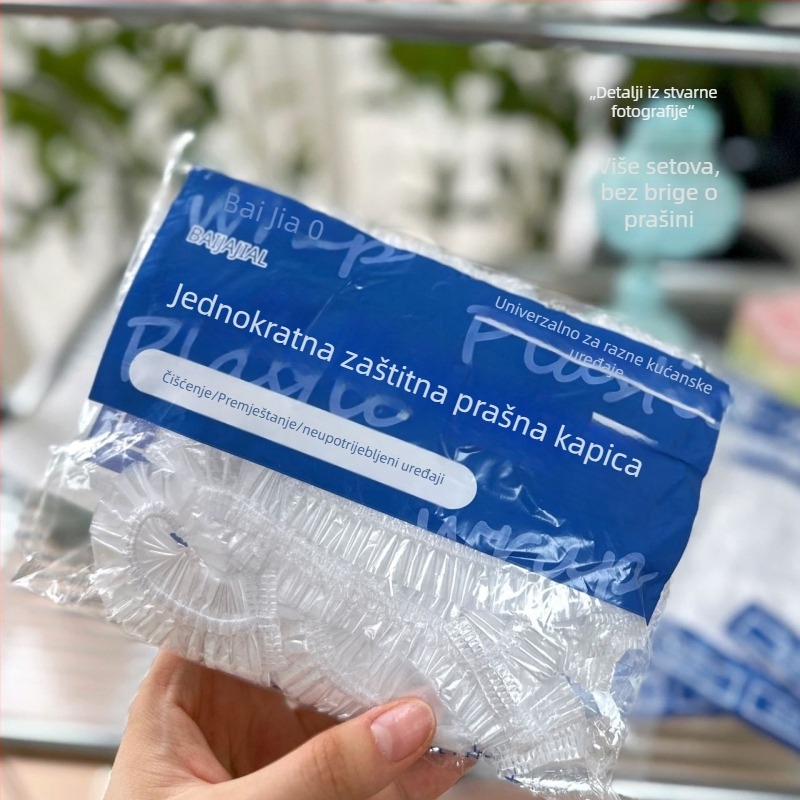 Jednokratni okrugli plastični zaštitnik prašine za kuhinju – debeli zaštitni omotač za fritezu