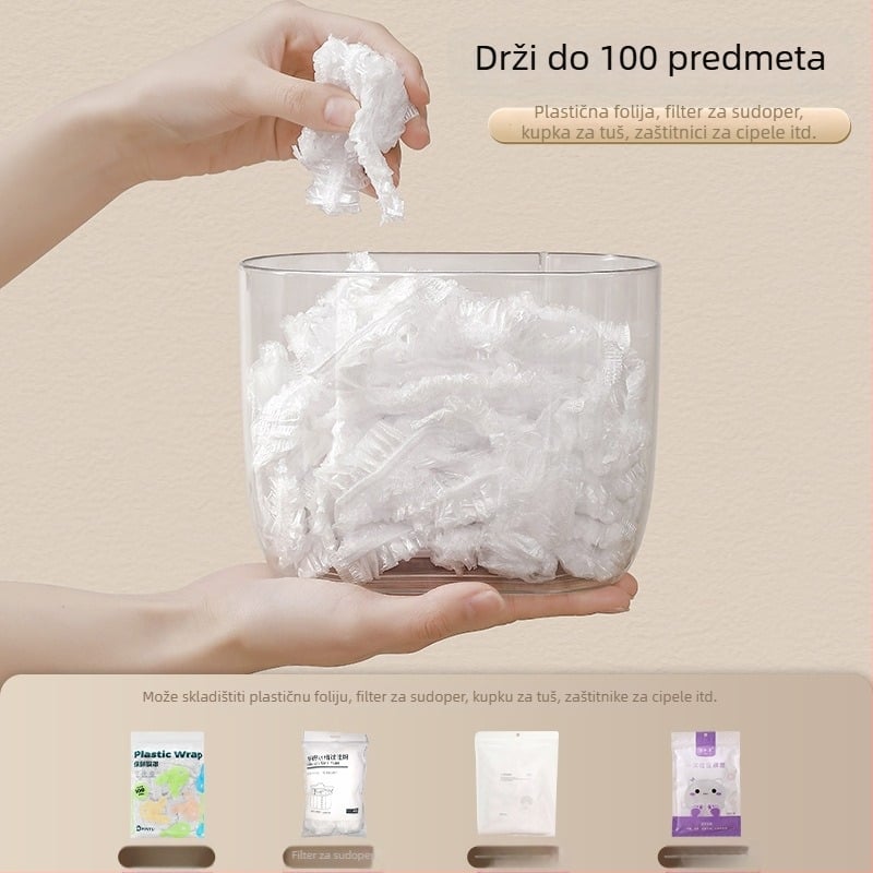 Kuhinjski zidni poklopac za PET foliju, kutija za skladištenje prašine, 1 komad, pakiranje 50 komada