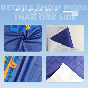 Sportski ručnik s hladnim učinkom hlađenja, brzo upijanje znoja, dvostrani velur, ispod 100 g, mogućnost otiska logotipa