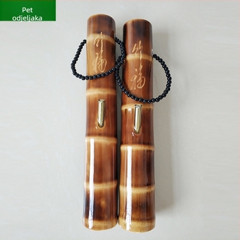 Bambusova vodena lula, ciganska cijev s dugim i kratkim stilom, jednostavna za korištenje, otisak prilagođenog logotipa