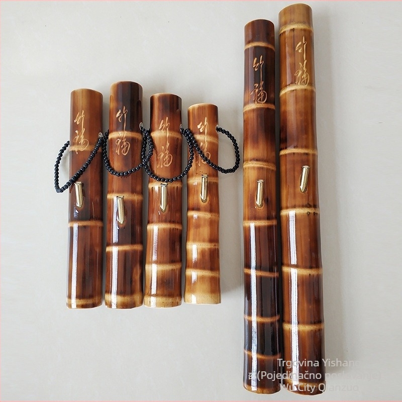Bambusova vodena lula, ciganska cijev s dugim i kratkim stilom, jednostavna za korištenje, otisak prilagođenog logotipa