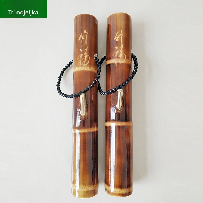 Bambusova vodena lula, ciganska cijev s dugim i kratkim stilom, jednostavna za korištenje, otisak prilagođenog logotipa