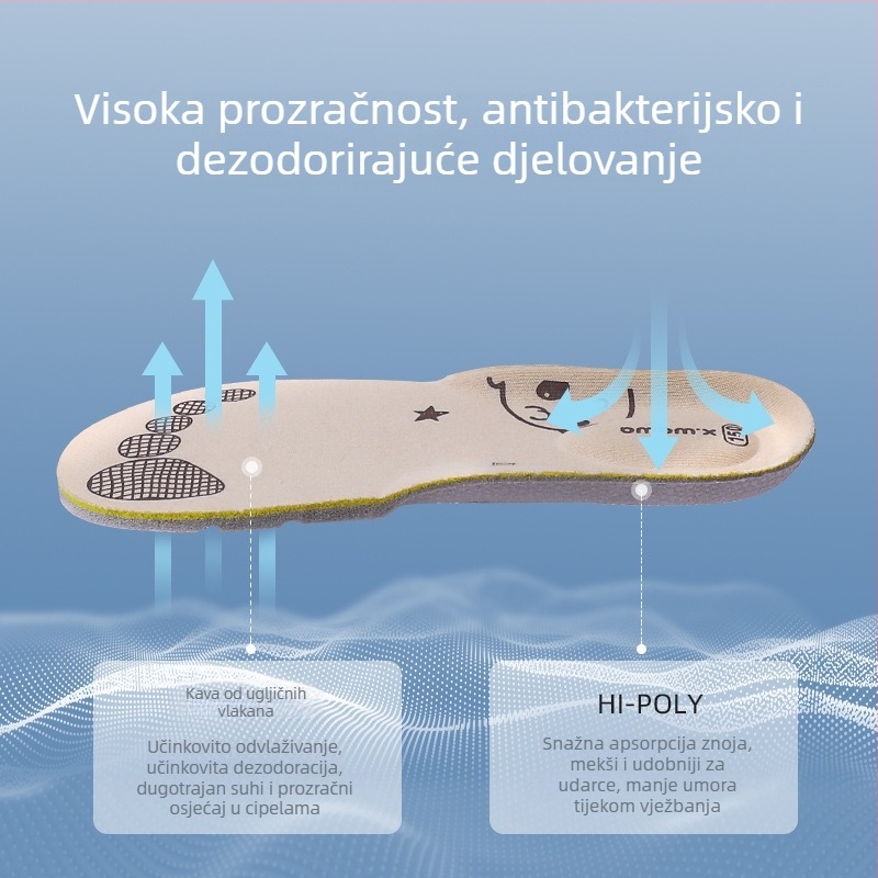 Uložci za cipele Snow Baby – Coffee Carbon Fiber, puna ulošak, unisex, djeca, tiskani uzorak (Materijal: Coffee Carbon Fiber; Kategorija: Puni ulošak; Spol: Unisex; Dob: Djeca; Uzorak: Tiskan)