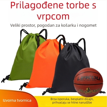 Sportska torba od Oxford platna, prilagodljiva, s motivom nogometa, toplinskim prijenosom i sitotiskom