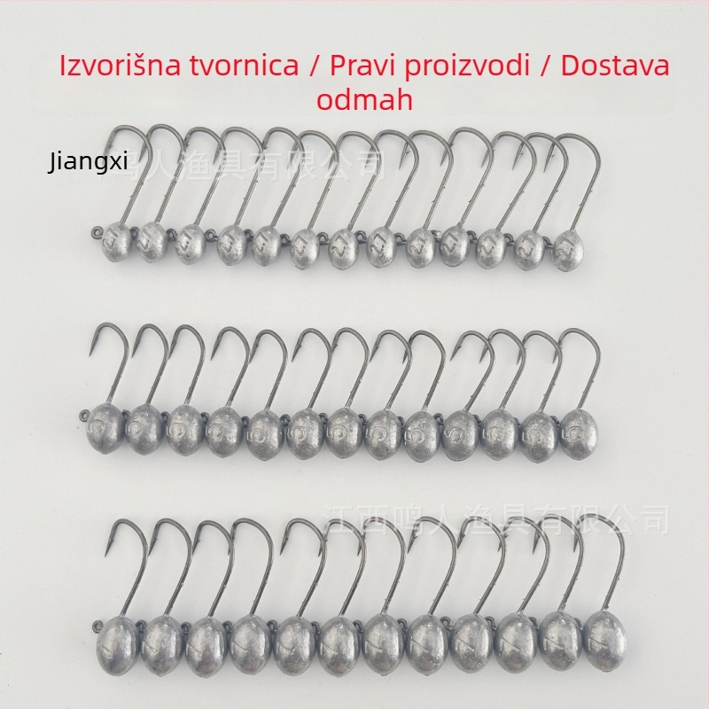 Naruto korijenski udica za ribolov, s bodljom, pakiranje 1000 kom, za riječnu ribolov