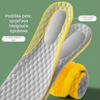 PU ulošci za sportske cipele, model 5016, cijela uložak, deodorirajući, unisex