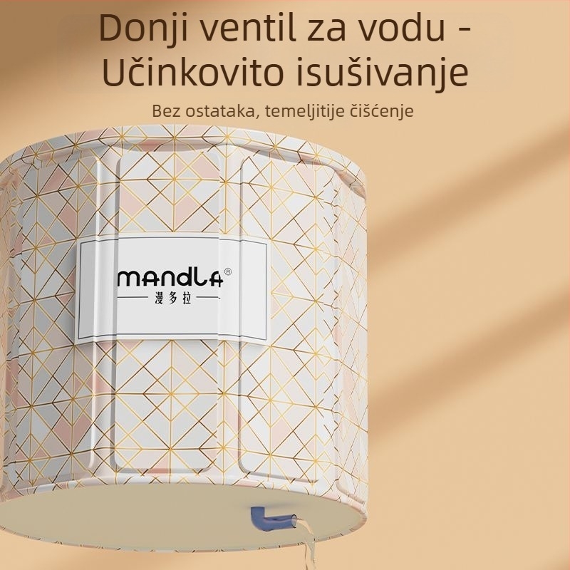 Sklopiva kanta za kupanje za odrasle — kućna upotreba za potpuno uranjanje, s konstantnom temperaturom; materijali: gusta ploča, biserni pamuk, Oxford platno, PVC