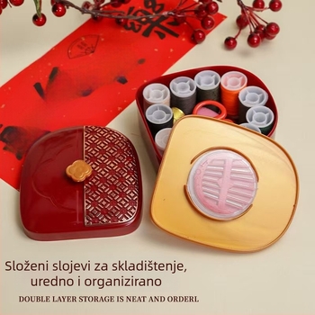 Kutija za šivanje za mladenku – plastika, poklon kutija, ostale svadbene potrepštine, za vjenčanje