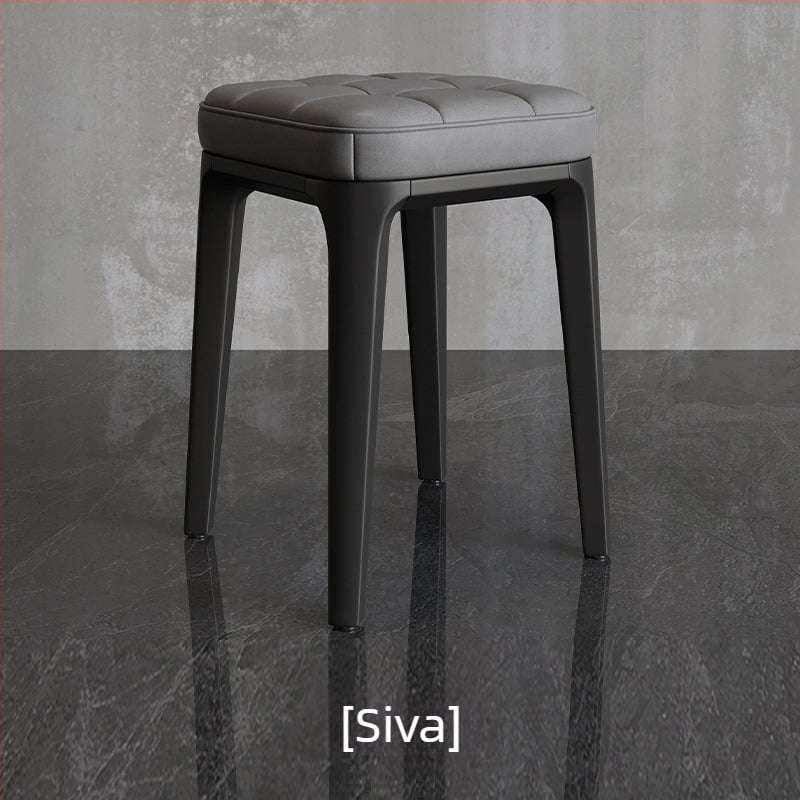 Doyimi Home 2600RBCD plastična stoličica – slaganje, debeli dio, mekano presvučena sjedala, moderan jednostavan dizajn