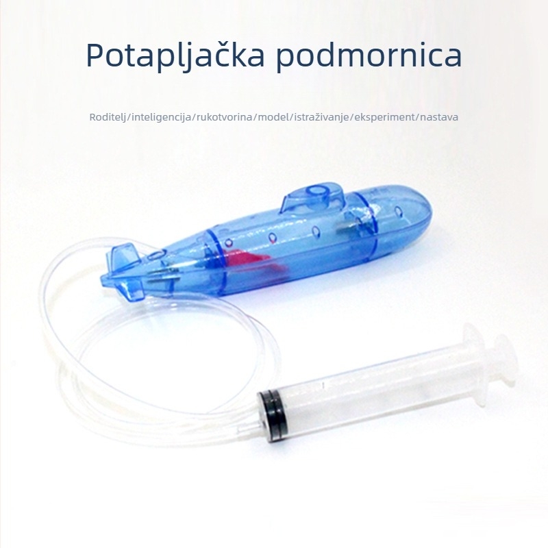Podmorski znanstveni komplet: DIY električna obrazovna igračka za uzrast 7–14 godina, materijal PP, višefunkcionalno