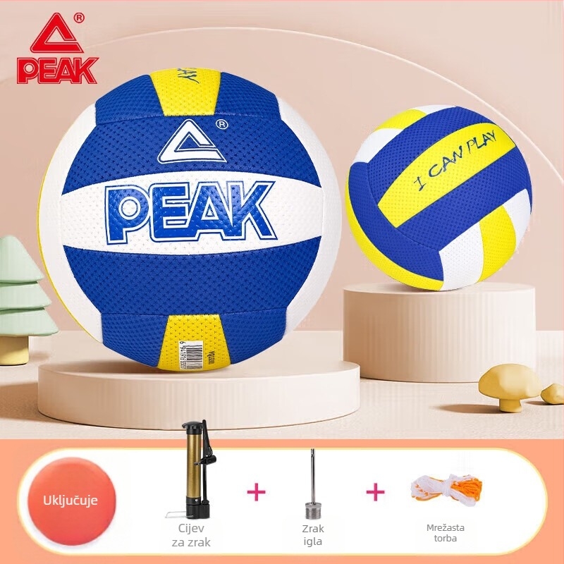 Peak plažni volej za mlade djevojke – PU lopta, šivena strojem, model YQ13301