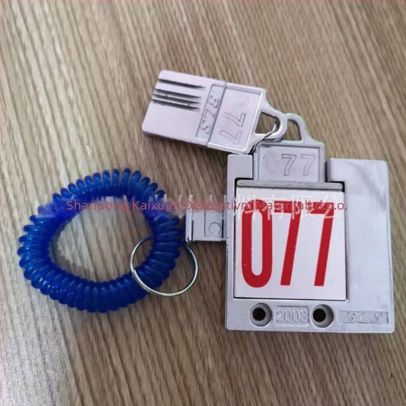 Brava s brojčanim kodom za ormariće i garderobe — cinkova legura, moderni minimalistički dizajn