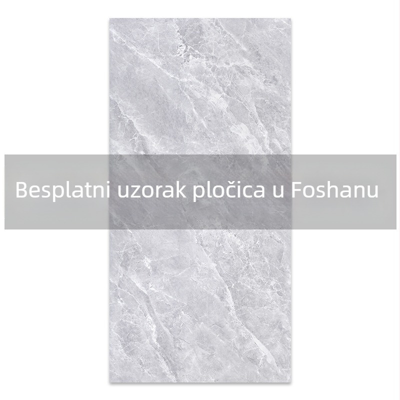 Unutarnje zidne pločice s protukliznom površinom, kamen uzorak, glazirana završna obrada, za kupaonicu, svijetli luksuz