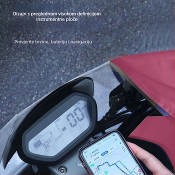 Pončo za kišu za električni auto/motocikl, Oxford platno, debljina 0,15–0,25 mm, PVC vodootporni sloj ljepila, za odraslu osobu, mogućnost prilagodbe i logo dostupni