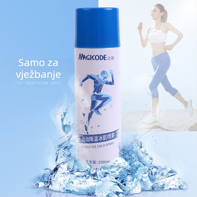 Nai Force Sprej za nogometnu obuku – brzo ublažavanje boli kod mišićnih istegnuća, hlađenje (Brend: Nai Force • Nogomet • Pomoćna oprema za trening)
