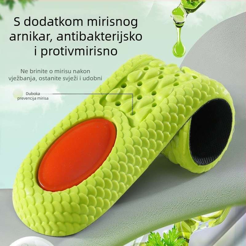 PU ulošak s zračnim jastukom za sportske cipele – Anti-odor, cijeli ulošak, model 2024126